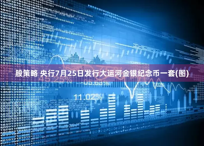 股策略 央行7月25日发行大运河金银纪念币一套(图)